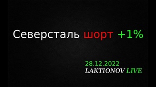 Северсталь шорт +1%
