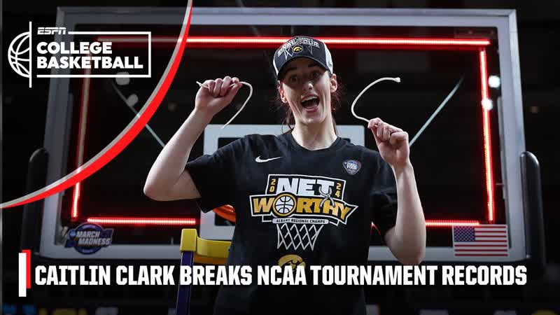 Caitlin Clark shatters records as she leads Iowa to the Final