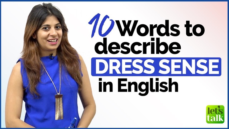 Talking about someone s DRESS SENSE, English Vocabulary Lesson for Beginners Advanced