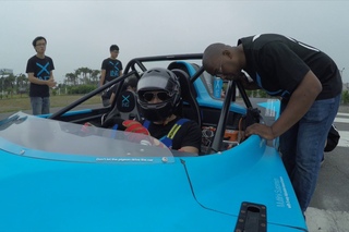 First Shakedown of Miss E, XING Mobility's LMD-000E Electric Racer