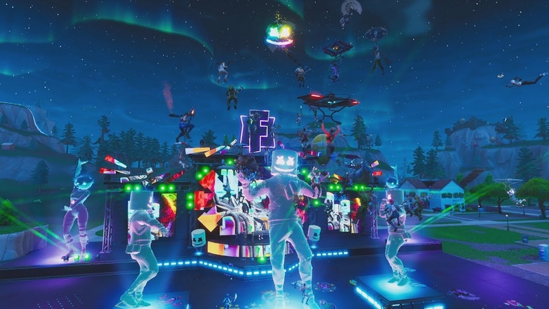Marshmello Holds First Ever Fortnite Concert Live at Pleasant