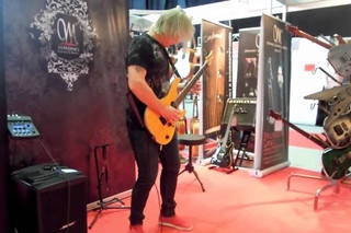 NAMM 2014 - Dmitry Andrianov plays the Mayones guitars