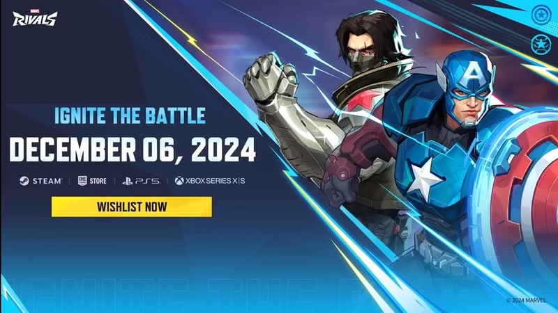 Marvel Rivals Captain America Winter Soldier Reveal Trailer