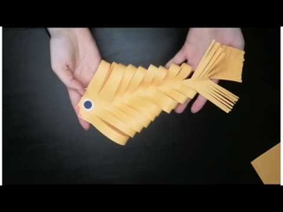 Мастер класс “Золотая рыбка“