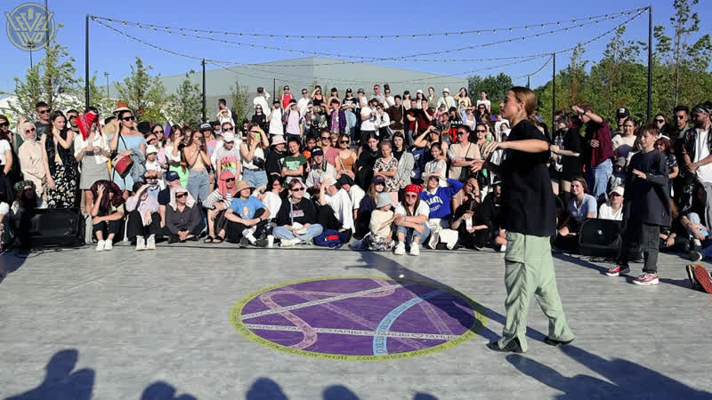 Pauk Onso vs Dasha Sample, Pro Beg system, Hip Hop Pro, Level Up Summer Session, 1,
