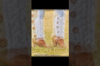 SuperTanya sexy leg warmers fashion mohair spat gaiters