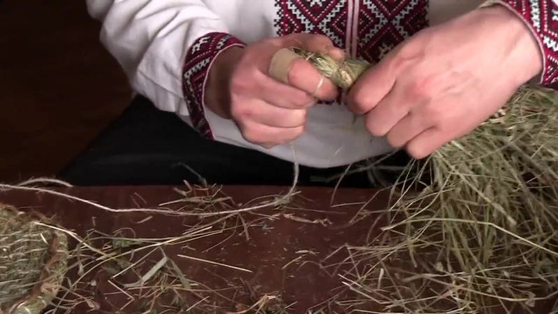 Плетение из сена. Возрождение ремесла