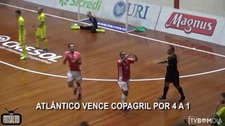 Matéria Atlântico Erechim 4 x 1 Copagril - 10ª Semana Liga Nacional de Futsal 2018 (31/05/2018)