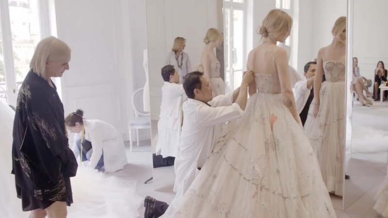 The Fitting of Chiara Ferragni s Wedding