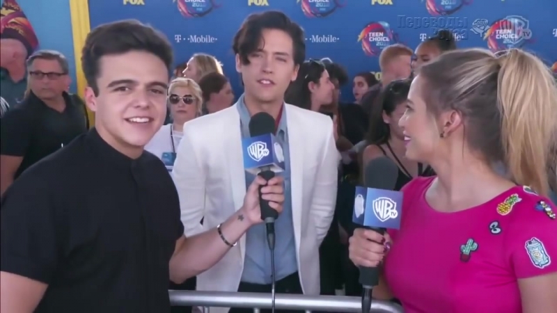 Перевод интервью Коула на Teen Choice