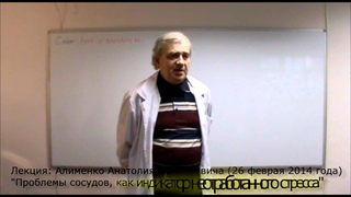 Проблемы сосудов, как индикатор неотработанного стресса (А.Н. Алименко)