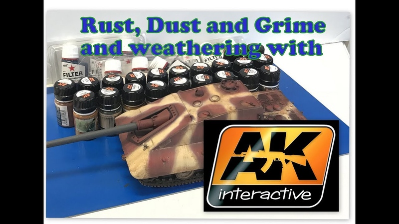 Rust, dust and grime: weathering with AK