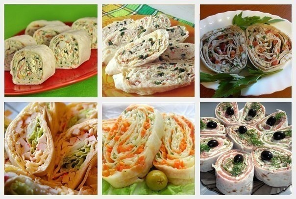 Диетические начинки для лаваша 4