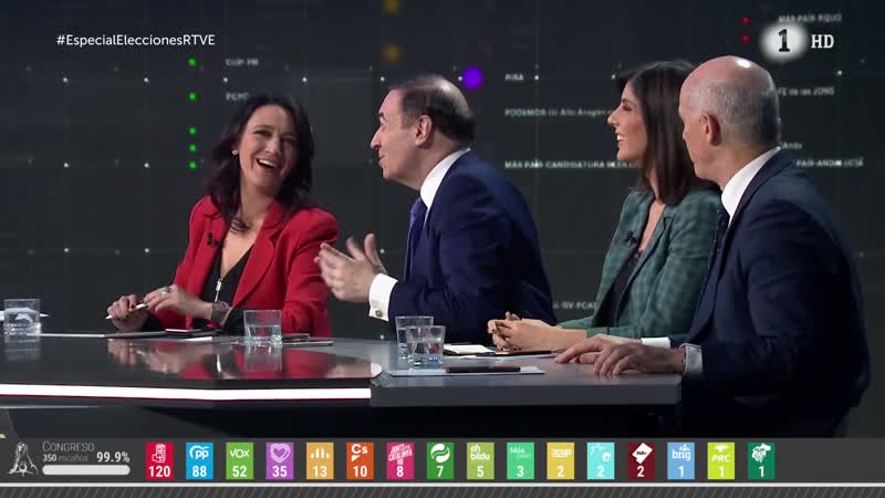 La 1 TVE Final Especial elecciones 10 N Prado Rey Franganillo y Blanco vlc record 2019 11 11 00h31m04s La 1