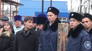 Открытие памятника Серафиму Саровскому в Мичуринске.