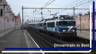 TCS 101003, 101002 en 101001 komen met Dinnertrain door Best