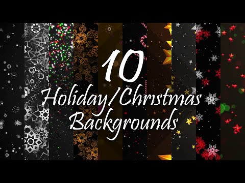 Free Pack 10 Full HD Christmas, Holiday