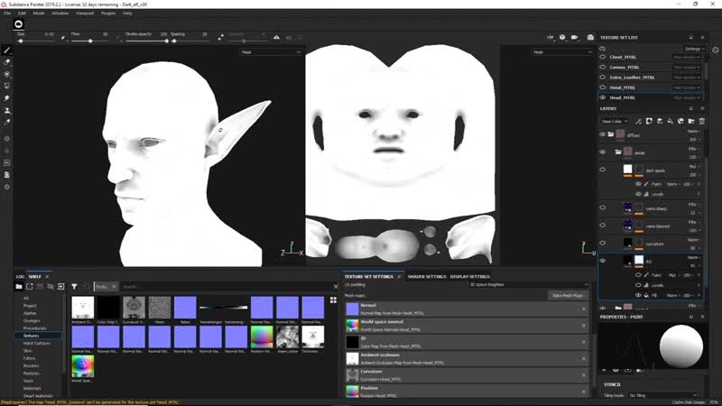 Objective 45 Substance Layers For