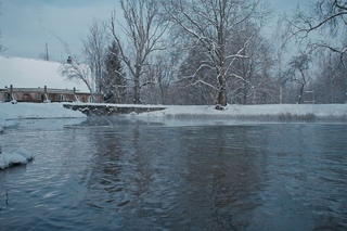 Winter Swimming. -22C (-7F)
