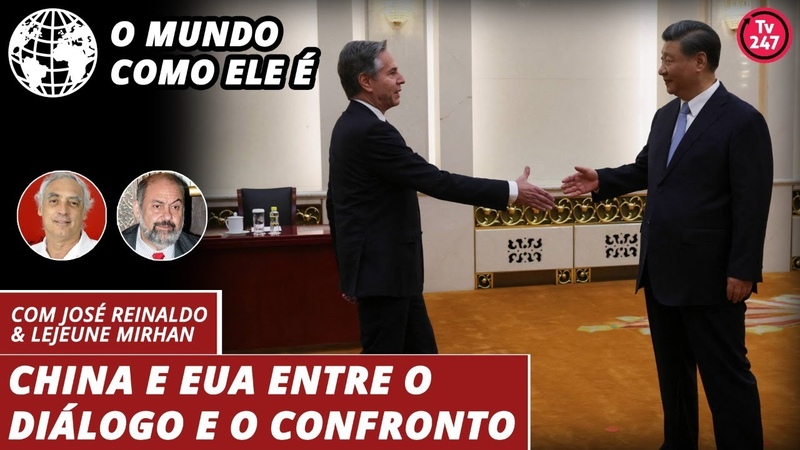 O mundo como ele é China e EUA entre o diálogo e o