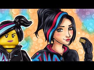 Wyldstyle - Copic Marker Illustration - LEGO MOVIE