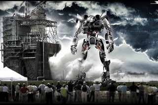 Photoshop: Transformer - Veyron / Speed Art by AK