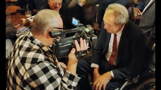Rozhovor se spisovatelem a novinářem Petrem Žantovským a prezidentem republiky Milošem Zemanem