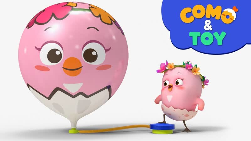 Como, Amazing balloon 2, Learn colors and words, Cartoon video for kids, Como Kids