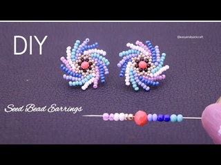 Unlock the Magic of Seed Beads: Make These Stunning Beaded Earrings!