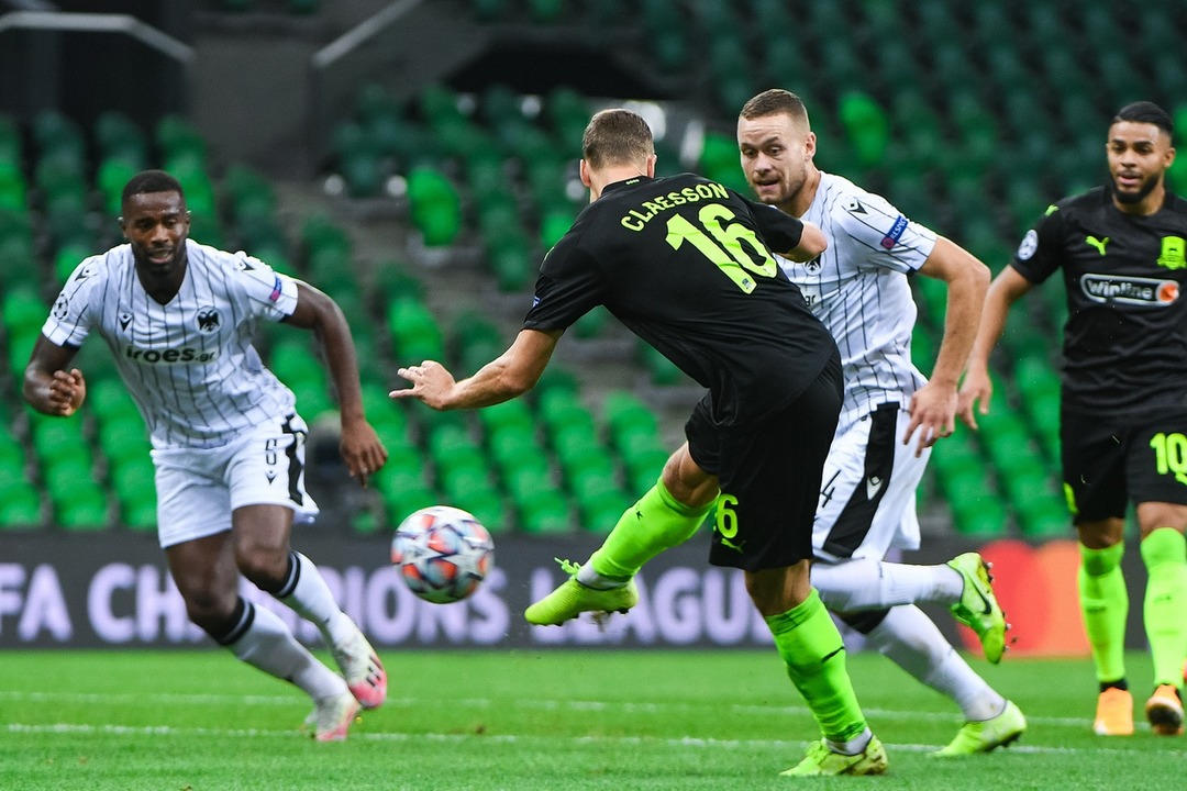 Краснодар - ПАОК, 2:1. Виктор Классон