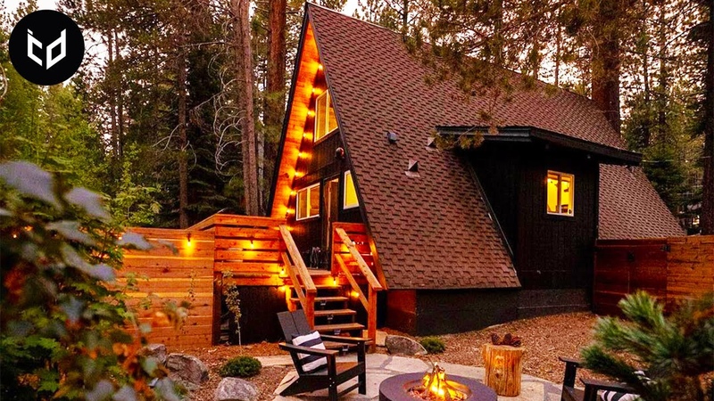 Incredible A Frame Houses, Modern Tiny Home