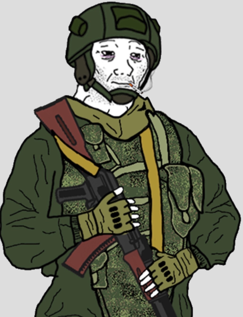 Wojak солдат России