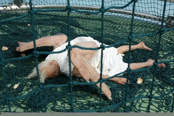 Ангела поймали в сети злые браконьеры