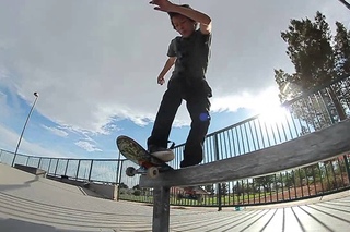 Evon Martinez at Bunker Skatepark