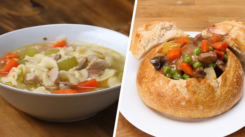 6 Warming Soups and