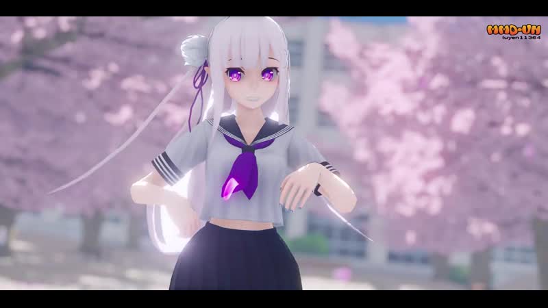 [MMD-Emilia] ユニバース - Universe