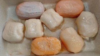 Mushy Soap /// Sponge soap squeezing ASMR ///