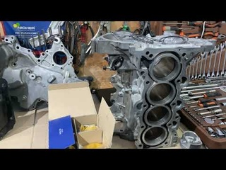 Хендай Элантра 2009 год 1.6 GAMMA. Задиры поршневой.старые запчасти лучше новых оригинальных!?