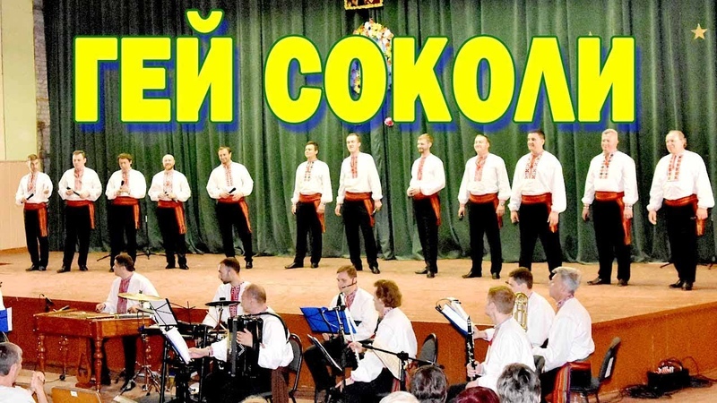Гей соколи. Пісні на концерті в м