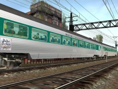 NH Class 8600 Stainless Steel Coach (Green)