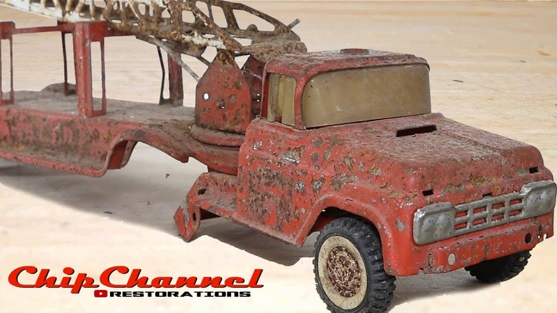 1960s Buddy L Ladder Fire Truck