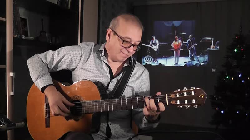 ХИТЫ БИТЛЗ THE BEATLES, GUITAR COVER, АНАТОЛИЙ ЯДРЫШНИКОВ,