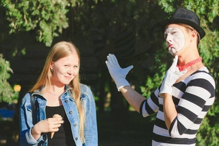 Mime & Girl