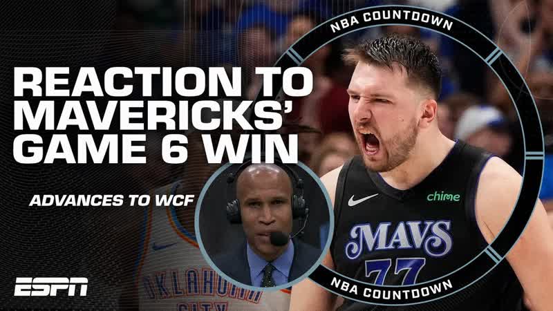 THE MAVERICKS ARE GOING BACK TO WESTERN CONFERENCE FINALS Woj, Wilbon RJ