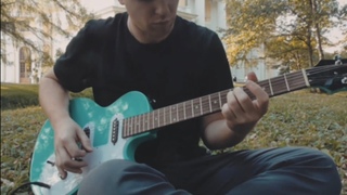 Импровизация в усадьбе Архангельское, Строй EAEAAE, Epiphone Melody Maker, Orange Crush mini