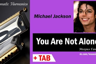 You Are Not Alone - Harmonica TAB - Михаил Гапак - Hohner CX12 Jazz