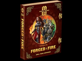 Forged in Fire, распаковка дополнения к игре Mage Wars.