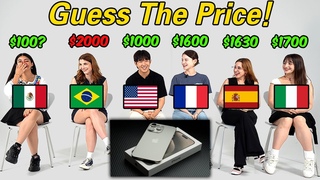 Guess The Price!! Why Iphone is Expensive in Brazill France, Brazil, Belgium, Spain, USA, Italy