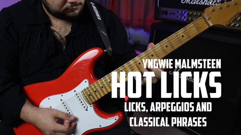 Licks, Arpeggios and Classical Phrases - Hot Licks YJM | Cesario Filho