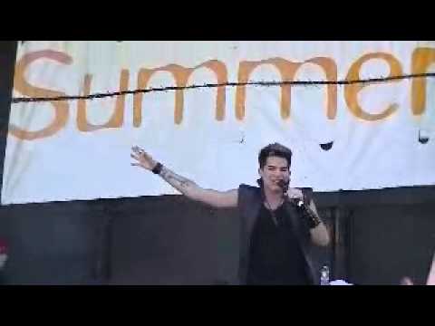 Adam Lambert Naked Love Alices Summerthing, San